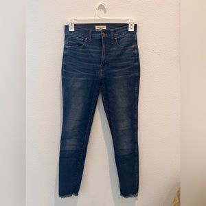 Madewell 10” High Rise Skinny - 28